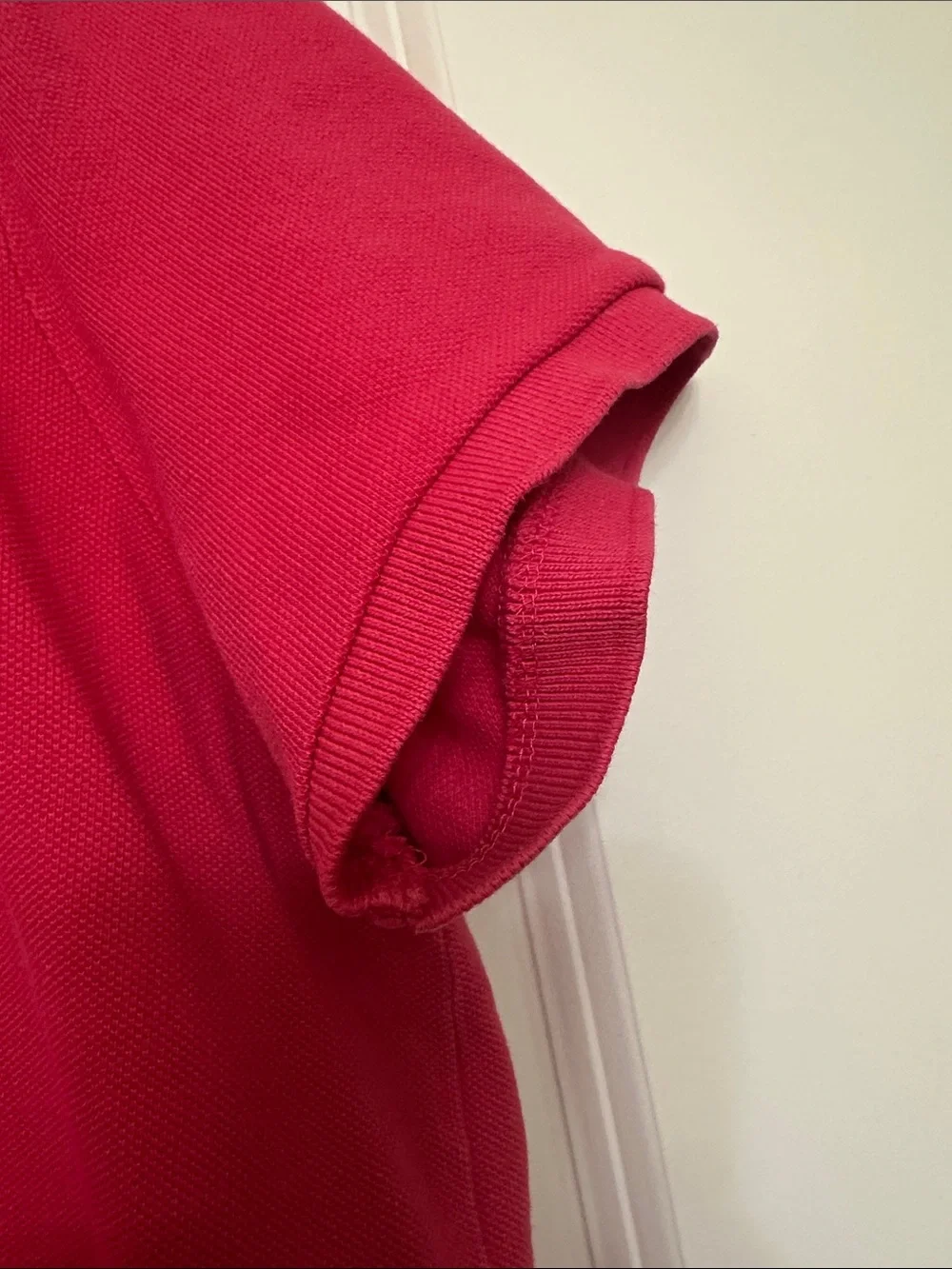 Polo by Ralph Lauren Bright Pink Short Sleeve Polo with Signature Pony